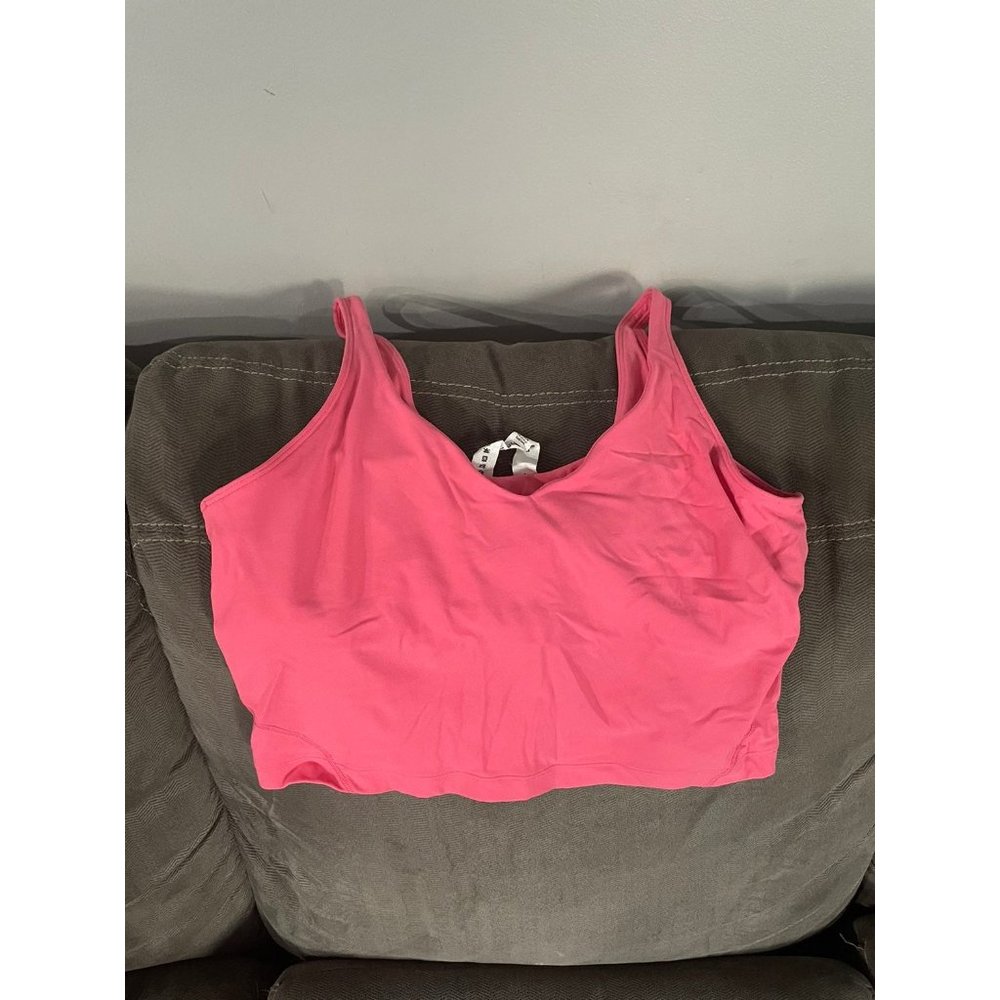 Guava pink lululemon align tank size 12